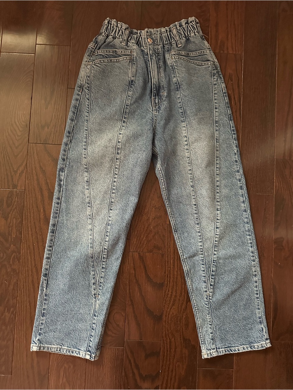 We The Free High Waist Mom Jeans